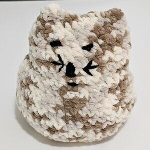 Soft Cuddly Chubby Crochet Cat